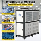 Vevor Air Cooled Water Chiller Industrial 15hp 150l Tank For Plastic Industry