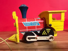 Fisher Price Toot Toot Wooden Train Engine Pull Toy No 643 Vtg 1964