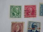 10 Original Unused   Used Vintage Canal Zone   s 105-114 Stamps