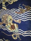 Boro Japanese Old Cloth Japan Vintage Sliding Door Painting Folding Screen