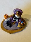 Wee Forest Folk M-273a Treat   Retreat 2001 Halloween Figurine Retired