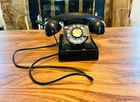 Vintage Western Electric 302 Working Telephone 1940 Metal Bakelite Rotary Phone