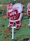 Santa Claus Vintage Cupcake Picks Cake Decorations