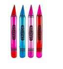 44  Crayon Inflatables Assorted Colors  4 Pack 