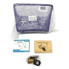 Lot Of Bike Gear - Front Basket  Led Bike Light Set  Handlebar Mirrors  Bell