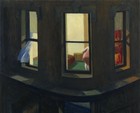 Night Windows By Edward Hopper Vintage Art Home Decor