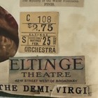 1922 Eltinge Theatre Ticket The Demi-virgin Broadway Nyc