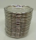 Gustave Keller 950 Silver Nut Dish Butter Pat France 1900 Set Of 18