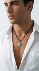 Silver Pegasus Coin Pendant  Winged Horse Mythology Necklace  Greek Design