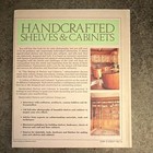 Rodale Press Handcrafted Shelves   Cabinets William H  Hylton 1984 Book Hc