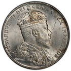 Newfoundland  Canada  1908 Edward Vii Fifty Cents  Pcgs Ms 62  50 Cents 