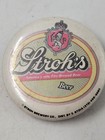 Old Vintage Stroh s Beer Advertising Pin Back Button Collectible