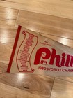Vintage Philadelphia Phillies 1980 World Series Champs Full Size Pennant