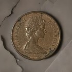1968 Canada One Cent Canadian Penny Coin Queen Elizabeth Ii Free Shipping
