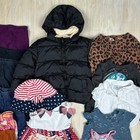 16 Piece Lot Bundle Girls 24m Toddler 18-24m Clothes Pants Shirts Jacket Dress