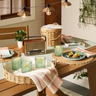 3 5l Woven Paper Wrapped Metal Ice Bucket - Hearth   Hand With