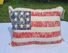 American Flag Throw Pillow Patriotic Elise   James Home Decorative 14    X 18    