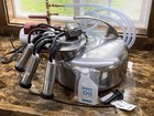 Surge Complete Milking Machine With Hanger -cow-goat New 1 3 Hp Vacuum Pump