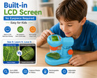 Kids Digital Microscope Kit Lcd Screen 800x Stem Science Educational Toy Ages 6 