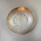 Vintage Hand-crafted Decorative Etched Brass Bowls Trinket Dish Trays -set Of 3