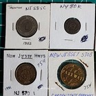 20  Different Vintage Mixed Transit Token Lot  See Photos  Our  B1072