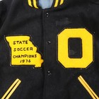 Rare Vtg Oakville High School Missouri   state Soccer Champs Letterman Jacket 70s