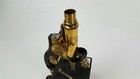 Vintage Ernst Leitz Wetzlar Microscope With 3 Lenses No Eyepiece - Brass