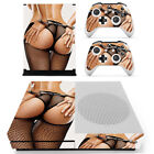 Sexy Hot Girl Lady L Skin Decals Sticker Covers For Xbox One S Slim Console Viny