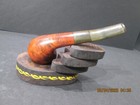 Made In Italy Real Briar Bent Estate Tobacco Pipe