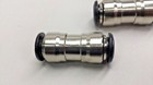 Aignep 50040n-10 Fitting Union Push-to-connect 10mm  pack Of 2  Nickel Brass