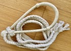 Nice Rawhide Braided Bosal   Flat Braid Reins Set new Cond nice Flex bitless
