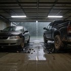 Containment Mat Garage Floor Mat For Suv Snow Mud Rain Compact Size 8 6 x20 