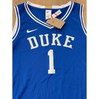 Nwt Men s Duke Blue Devils  1 Nike Limited Elite Basketball Jersey - Xxl - Blue