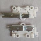 Kirsch Ripple Fold Master Carrier Ez-track Traverse Rods - One Pair White