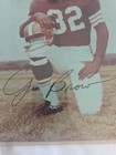 Jim Brown Auto Signed 8 X 10 Photo Cleveland Browns Rare Coa