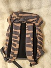 Adidas By Stella Mccartney Zebra Nylon Backpack Black rose  Stripes Adjustable 