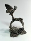 Reed   Barton 1824 Collection Silver Plate Figural Fairy Napkin Ring 2001