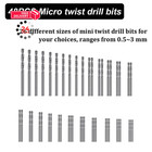 Dianrui 60 Pcs Pin Vise Hand Drill Set 60pcs Set  Black