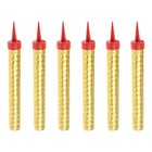 6pcs Cake Decoration Birthday Sparkling Candles Parties Celebrations Candles