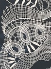 Hand Made Czech Vamberk Bobbin Lace Portrait