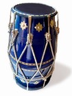 Special Dholak Drum Rope   Bolt Tuned natural Wood Color Polish hand Made Indian