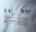 Under Armour Men s Compression Ss Crew Neck Blue Superman  S Small Small Rip
