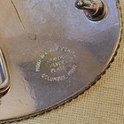 Montana Silversmith Oval Sterling Silver Plated Belt Buckle   Initial  s 