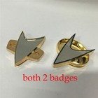 The Next Generation Badge Voyager Communicator Magnet Pin Brooch Accessories