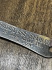 Vintage Busch   s Shoe Repair Advertising Letter Opener 119 Topeka Ave Kansas