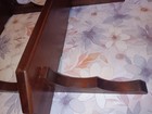 2 Matching Wooden Wall Shelves 16 l X 4 d X 7 5  T Dark Brown Display Wood Shelf