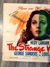 The Strange Woman Rare Original  46 Half Sheet 22 28 Post Hedy Lamarr Sanders