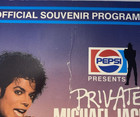 Michael Jackson Private Concert Program Uncf Madison Square Garden March 3  1988