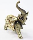 Feng Shui Bronze Elephant Trunk Statue Wealth Lucky Figurine Gift Home Decor 