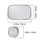 Uv Ray Car Sunroof Sun Shade Interior Sun Protector Sunshade Compatible For M   